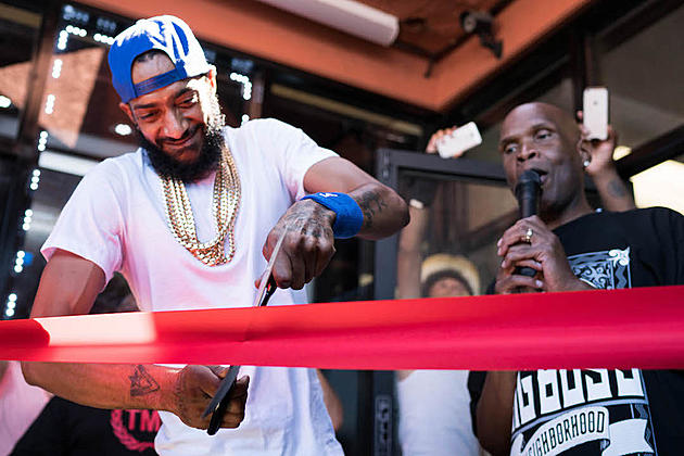 Nipsey Hussle Launches The Marathon Store in Los Angeles