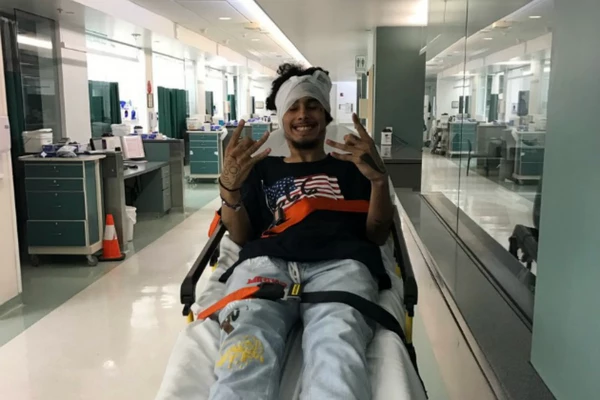 Wifisfuneral Gets Jumped After Crowd Surfing In Houston Xxl