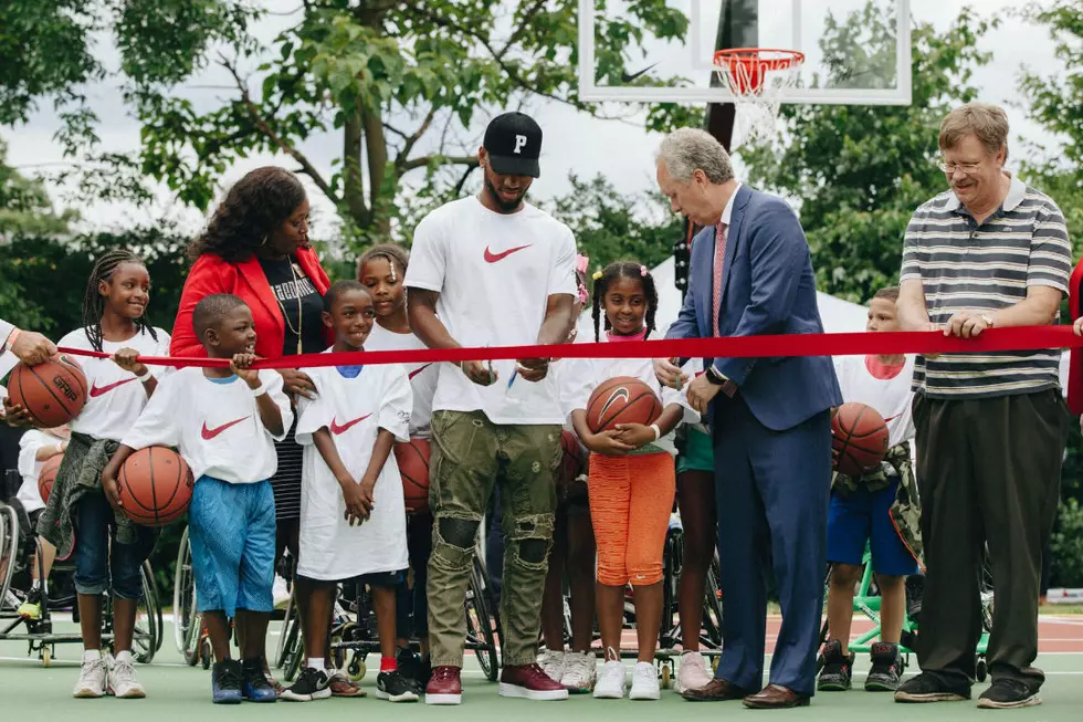 Bryson Tiller and Nike Restore Basketball Court in Louisville  