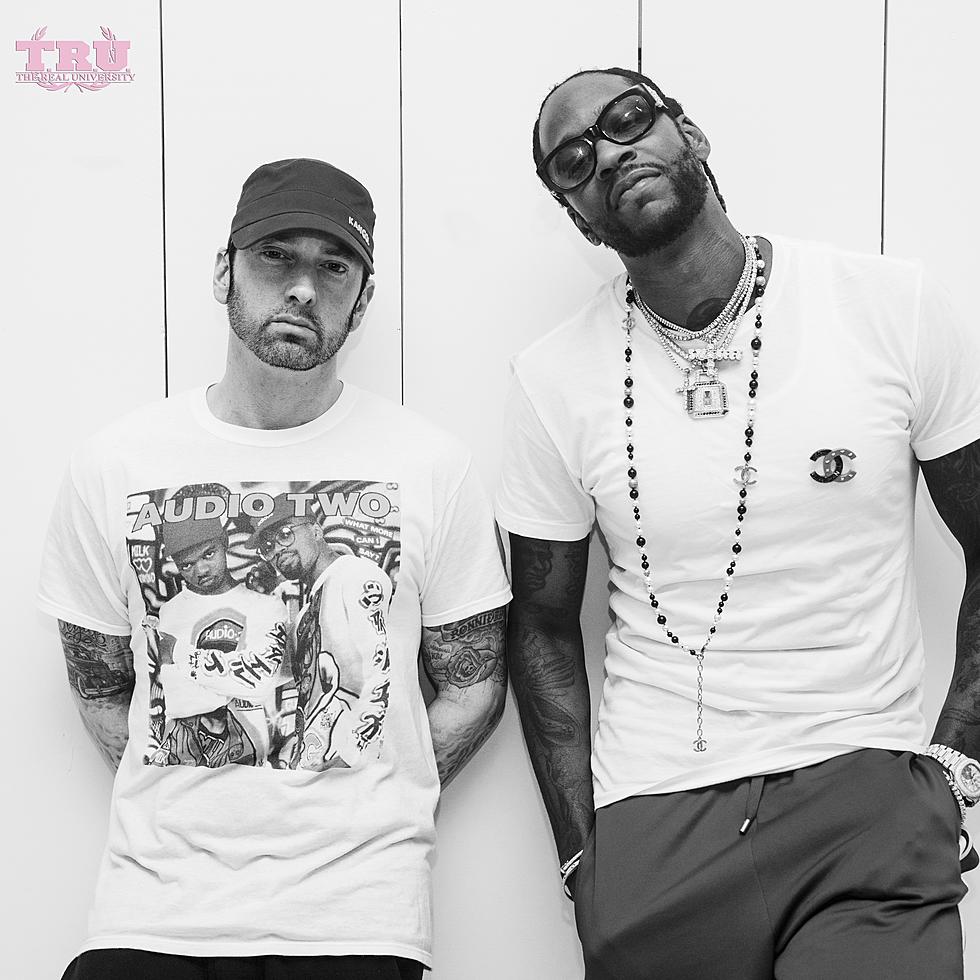 Eminem Makes Public Appearances With Dr. Dre, Kendrick Lamar and 2 Chainz