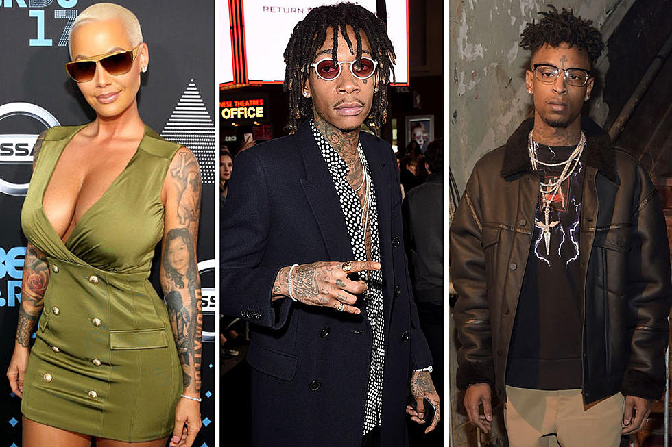 Wiz Khalifa Is Cool With 21 Savage Dating Amber Rose