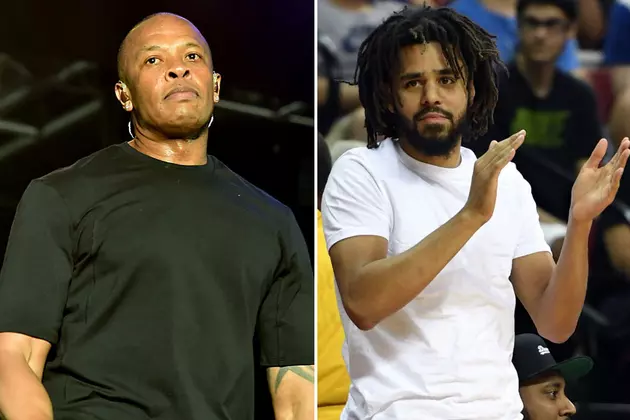 J. Cole and Dr. Dre Spotted in the Studio Together