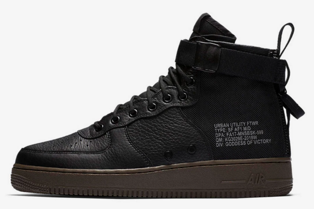 Nike Unveils SF Air Force 1 Mid Urban Sneakers -