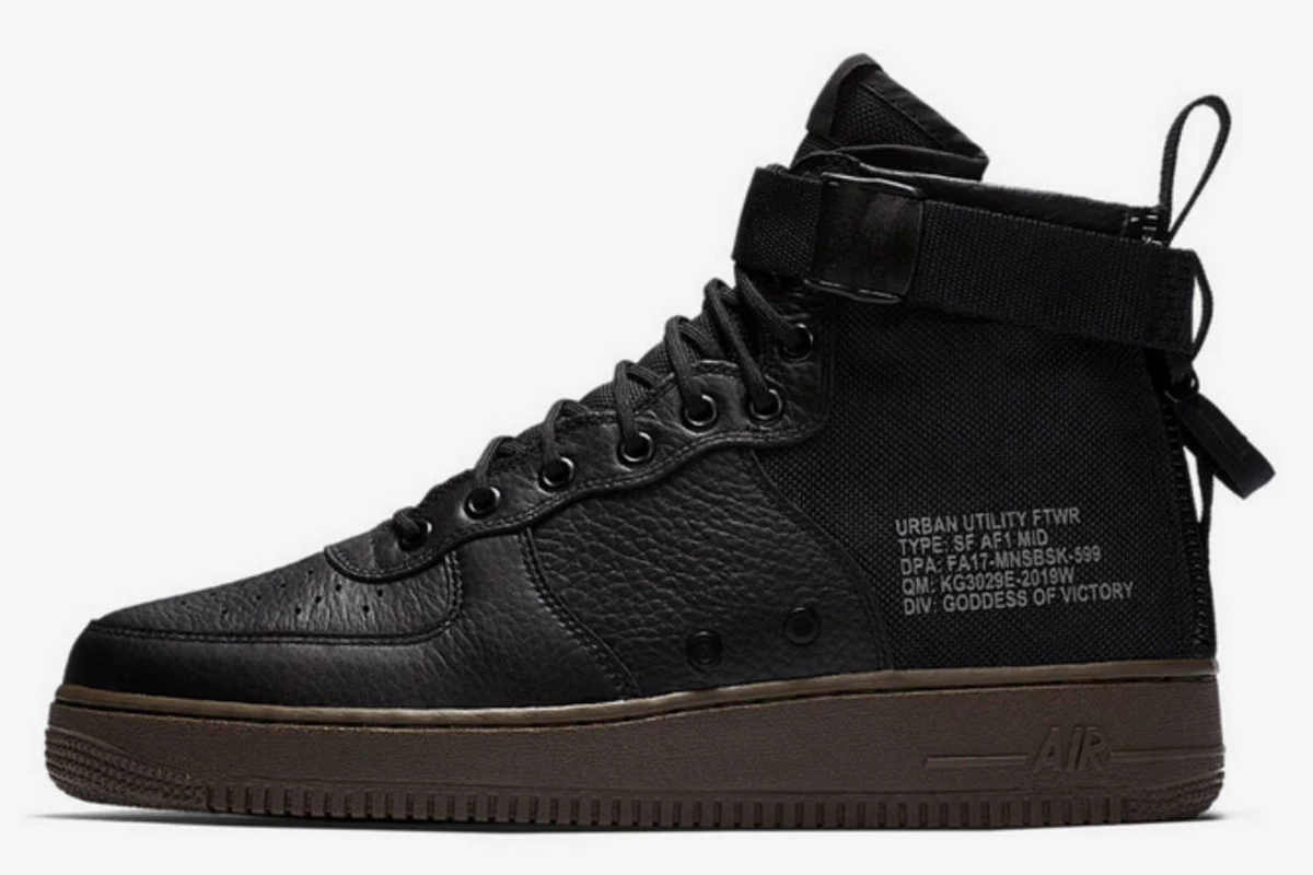 Nike Unveils SF Air Force 1 Mid Urban Utility Sneakers - XXL