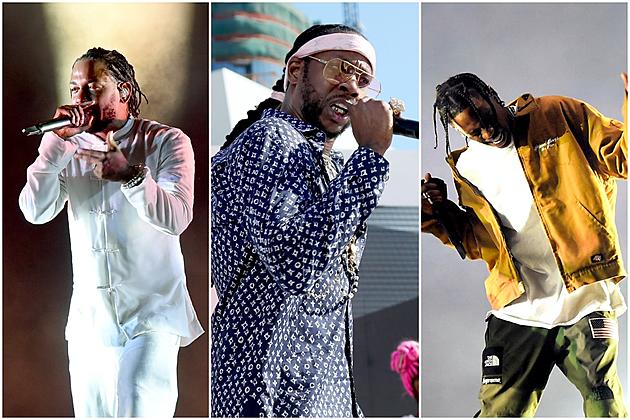 Watch 2 Chainz Join Kendrick Lamar and Travis Scott Onstage at Damn Tour