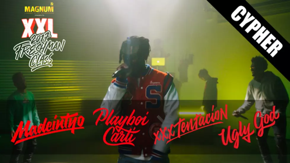 Watch Playboi Carti, XXXTentacion, Ugly God and Madeintyo&#8217;s 2017 XXL Freshman Cypher