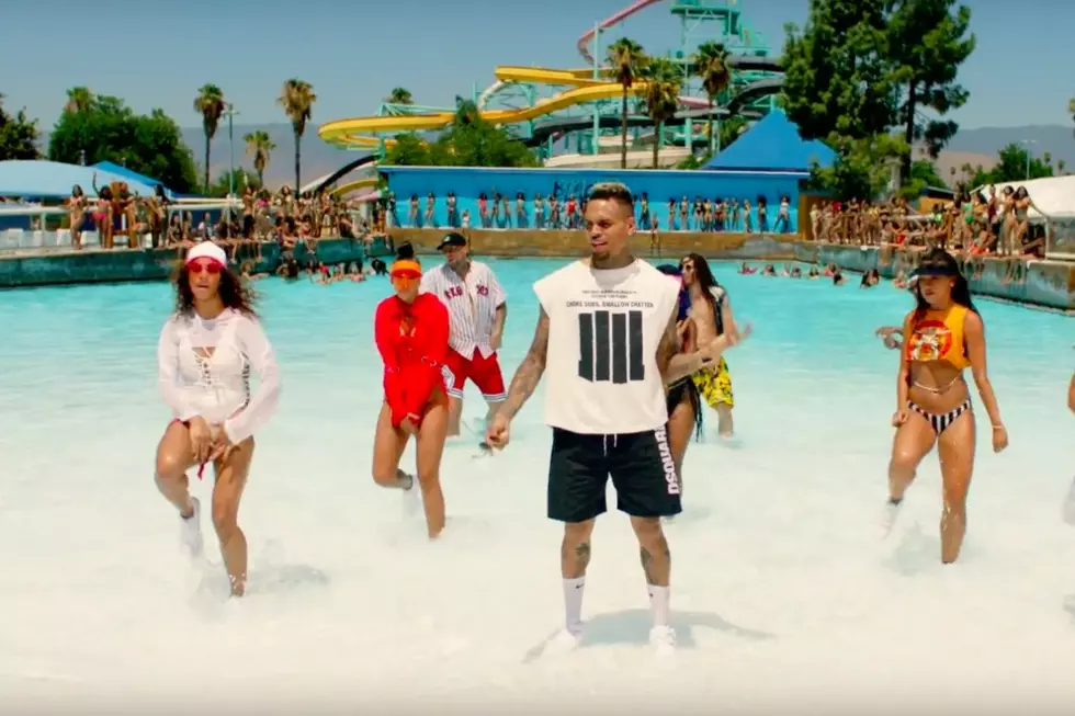 Chris Brown Hits the Water Park in “Pills and Automobiles” Video With Yo Gotti, A Boogie Wit Da Hoodie and Kodak Black