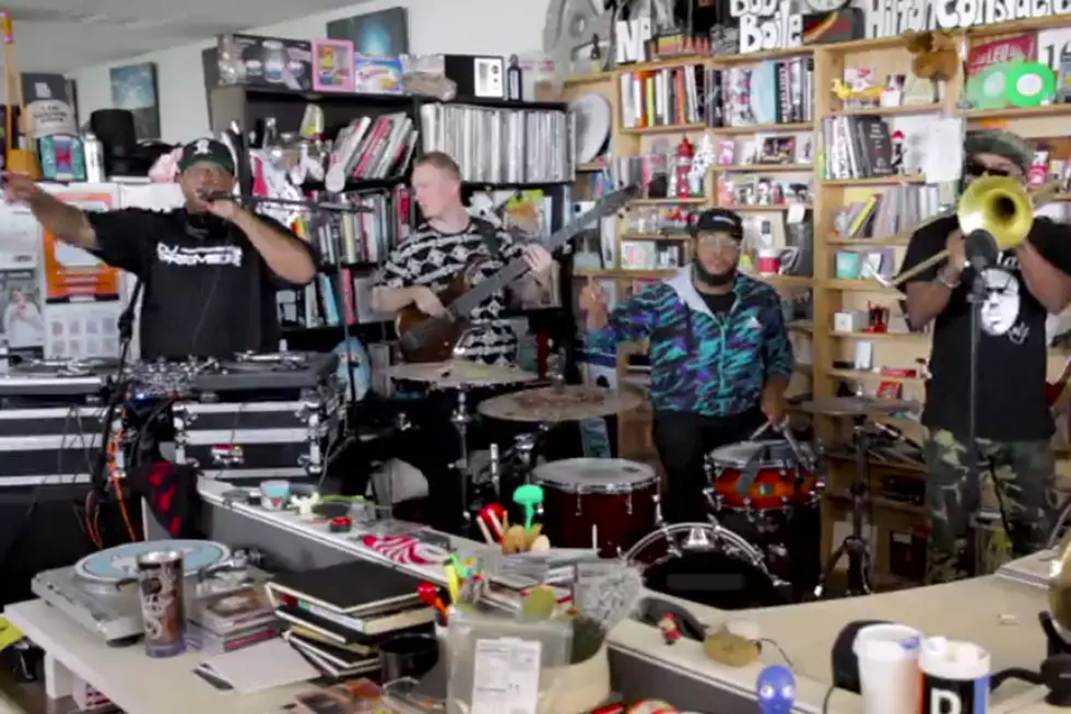 DJ Premier Plays Classic Rap Live for NPR's Tiny Desk Concert Series