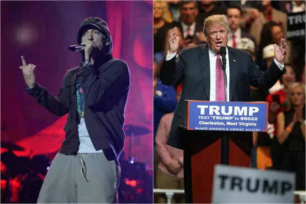 Eminem Says &#8220;Motherf!*k Donald Trump&#8221; During Show in Scotland