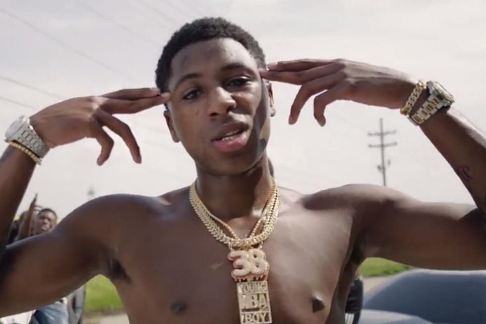 YoungBoy Never Broke Again Caught on Surveillance Footage Getting Into Altercation With Girlfriend