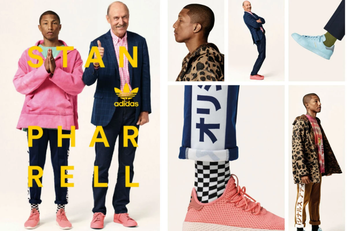 Pharrell Williams and Adidas Introduce the Tennis Hu Icons Collection - XXL