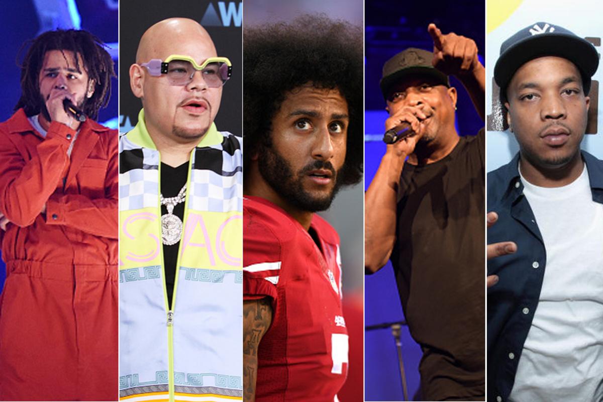 Colin Raper 10 Rappers Weigh In on Colin Kaepernick's National Anthem Protest
