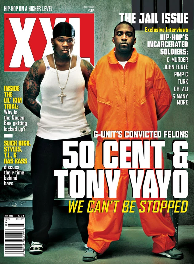 50 Cent and Tony Yayo Can&#8217;t Be Stopped (XXL July 2005 Issue)