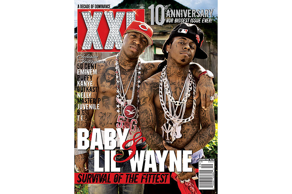 Baby and Lil Wayne Celebrate 10 Years in the Business With XXL (XXL September 2007 Issue)