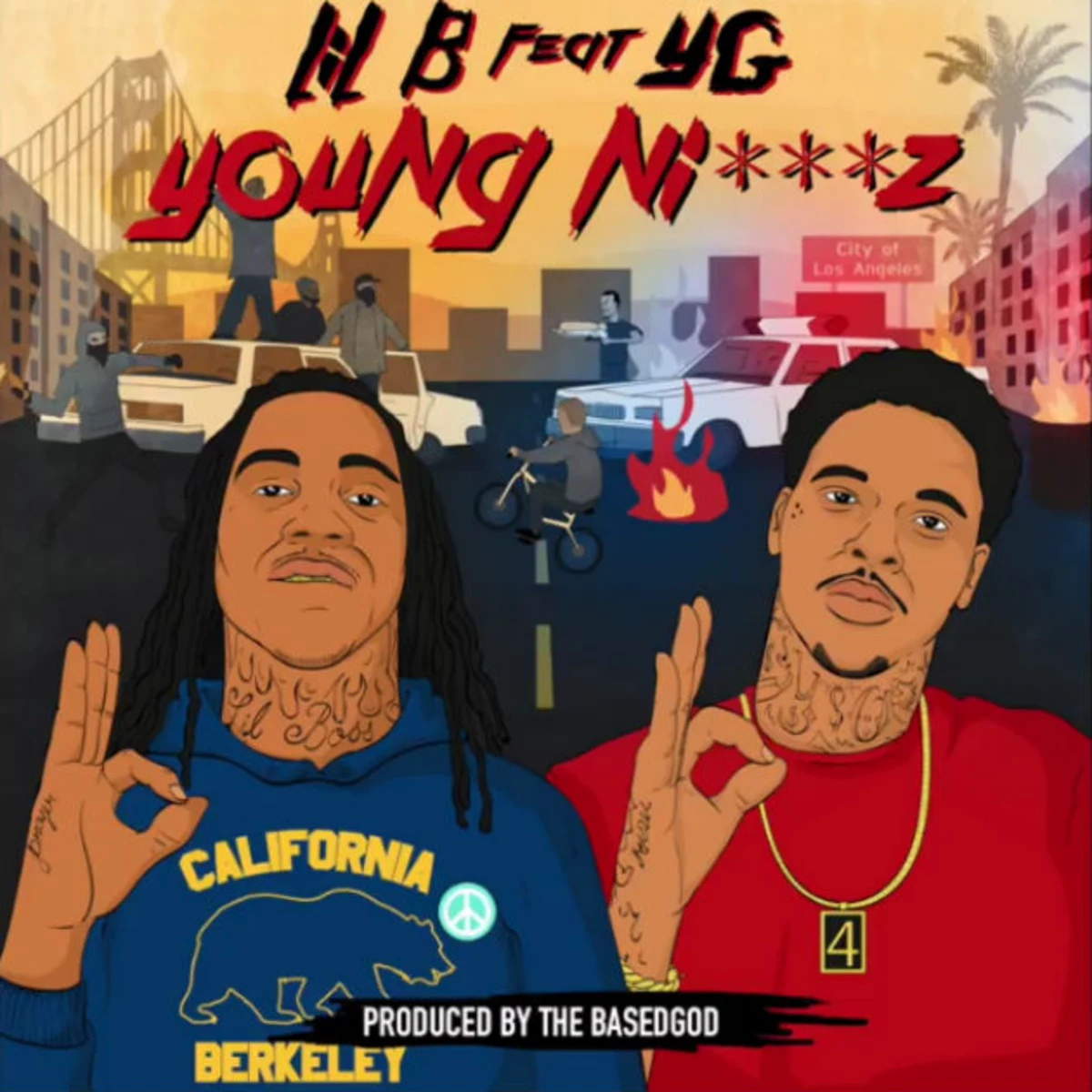 Lil B and YG Join Forces on New Track 'Young Ni***z' XXL
