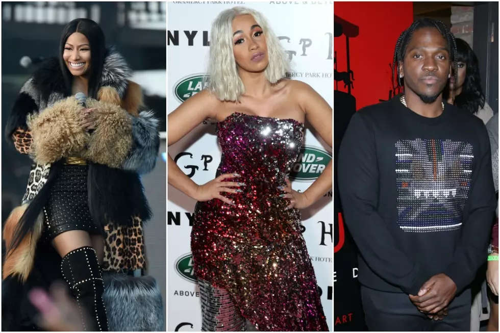 Nicki Minaj, Pusha T and More Congratulate Cardi B for 'Bodak Yellow' Going No. 1