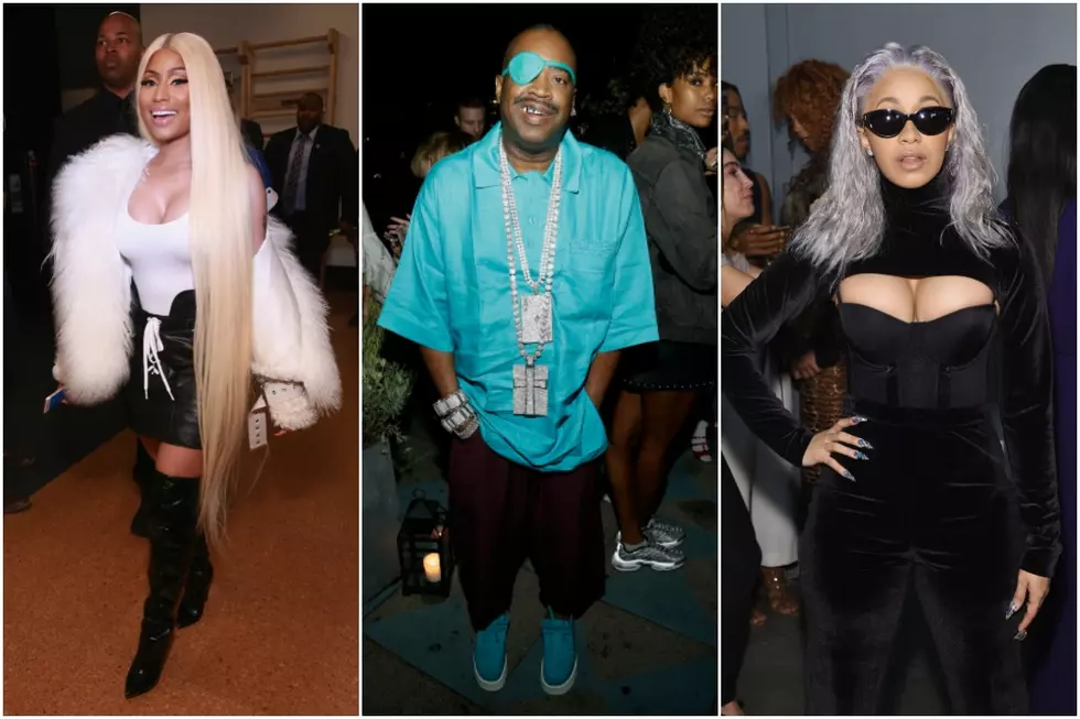 Nicki Minaj, Slick Rick and Cardi B  Attend 2017 New York Fashion Week