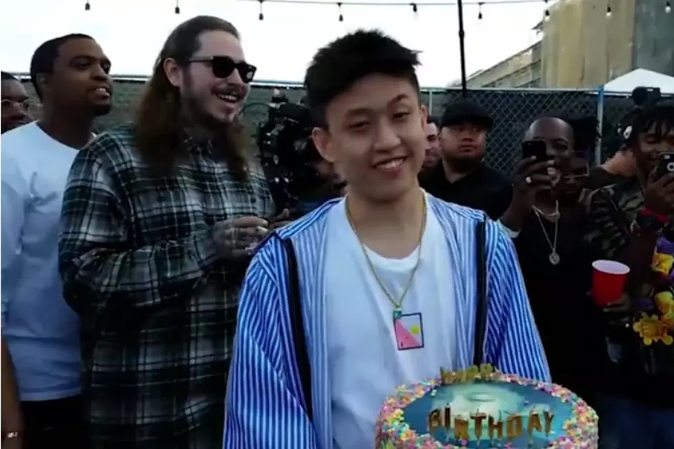 Post Malone Gives Rich Chigga Birthday Present of a Gospel Choir Singing “Glow Like Dat”