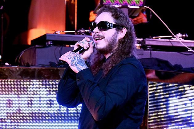 Post Malone Tries Stage Diving During Show, No One Catches Him