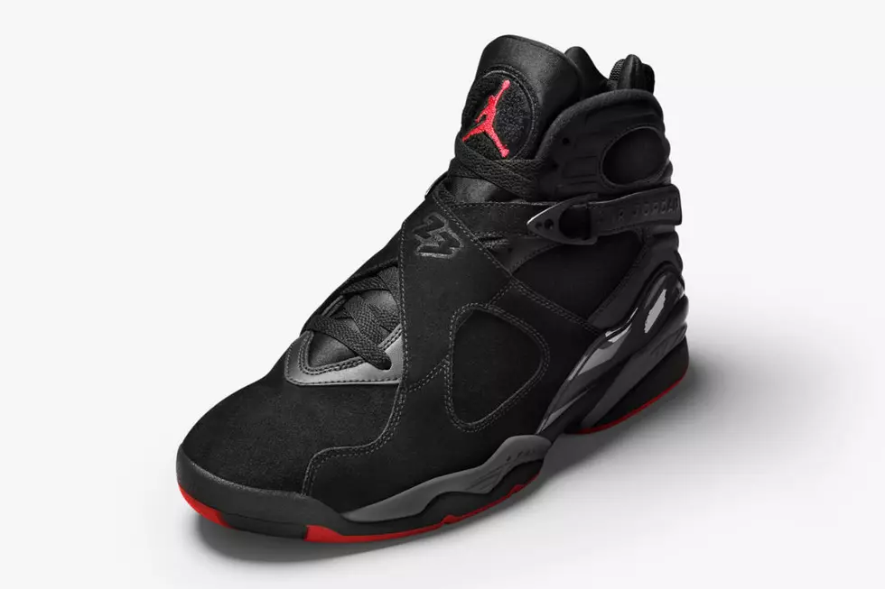 Jordan Brand Unveils Air Jordan 8 Black and Gym Red Sneakers 