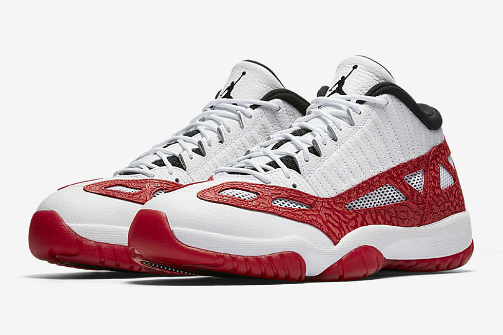 Top 5 Sneakers Coming Out This Weekend Including Air Jordan 11 Low IE Gym Red, Nike Air More Uptempo The Dunk and More 