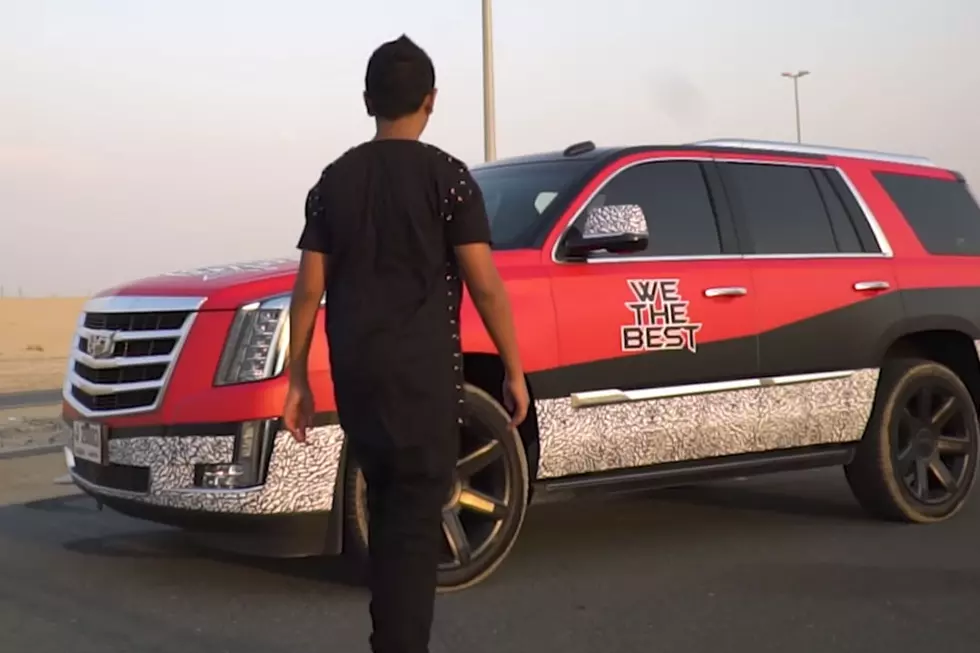 DJ Khaled’s We the Best Air Jordan 3 Is the Inspiration for This Cadillac Escalade