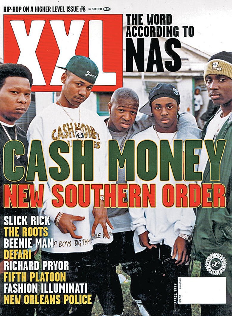 Cash Money Aim to Be New Orleans' Finest Rap Stars (XXL April 1999 Issue), image size:780x1059