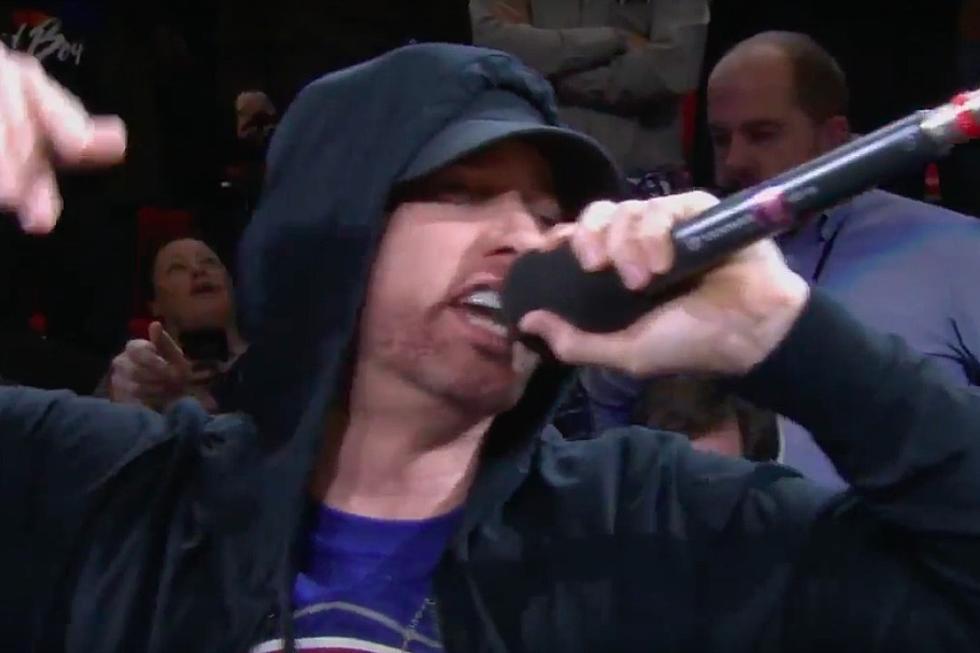 Eminem Welcomes Detroit Pistons to Their New Arena