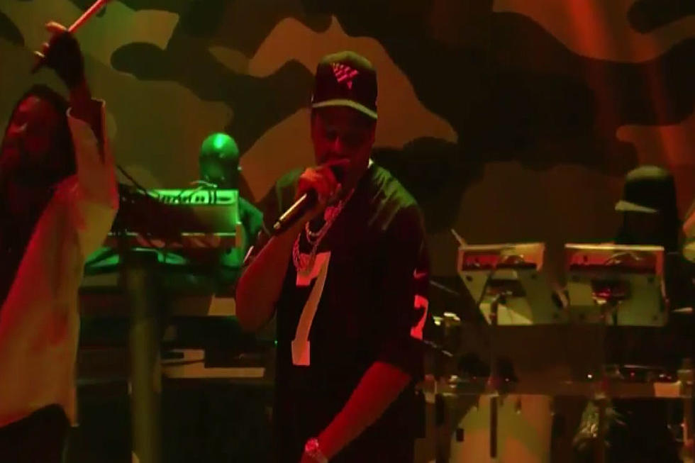 Jay-Z Performs ‘4:44,’ 'Bam' in a Colin Kaepernick Jersey on ‘SNL’