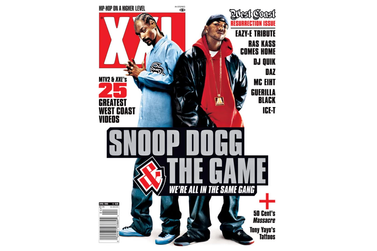 Snoop Dogg and The Game Revive West Coast Hip-Hop XXL April 2005 - XXL