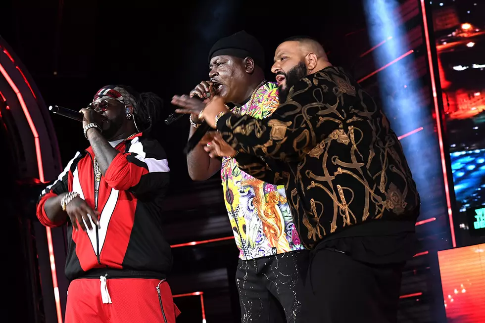 DJ Khaled Performs “I’m So Hood” With T-Pain, Rick Ross, Trick Daddy and Plies at 2017 BET Hip Hop Awards