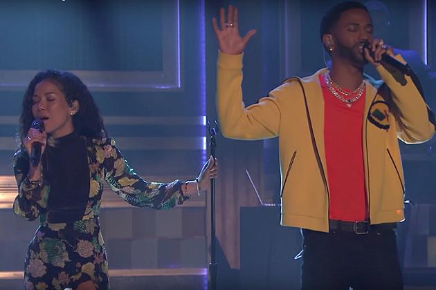 Jhene Aiko and Big Sean Perform &#8220;Moments&#8221; Duet on &#8216;Fallon&#8217;