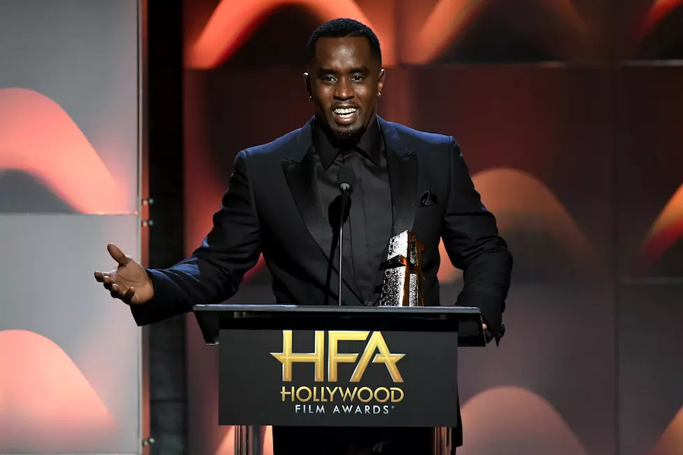 Diddy Earns a Trophy for &#8216;Can&#8217;t Stop Won&#8217;t Stop&#8217; at 2017 Hollywood Film Awards