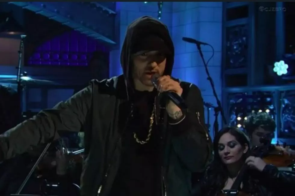 Eminem Performs ''Walk on Water'' on 'Saturday Night Live'