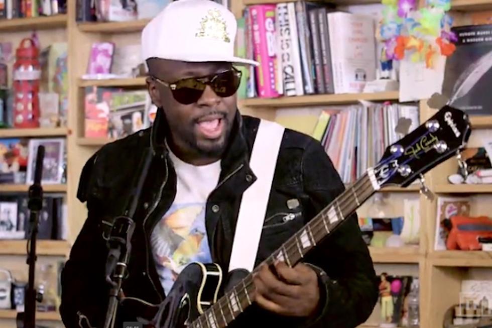 Wyclef Jean Performs Three Songs on NPR's Tiny Desk Concert