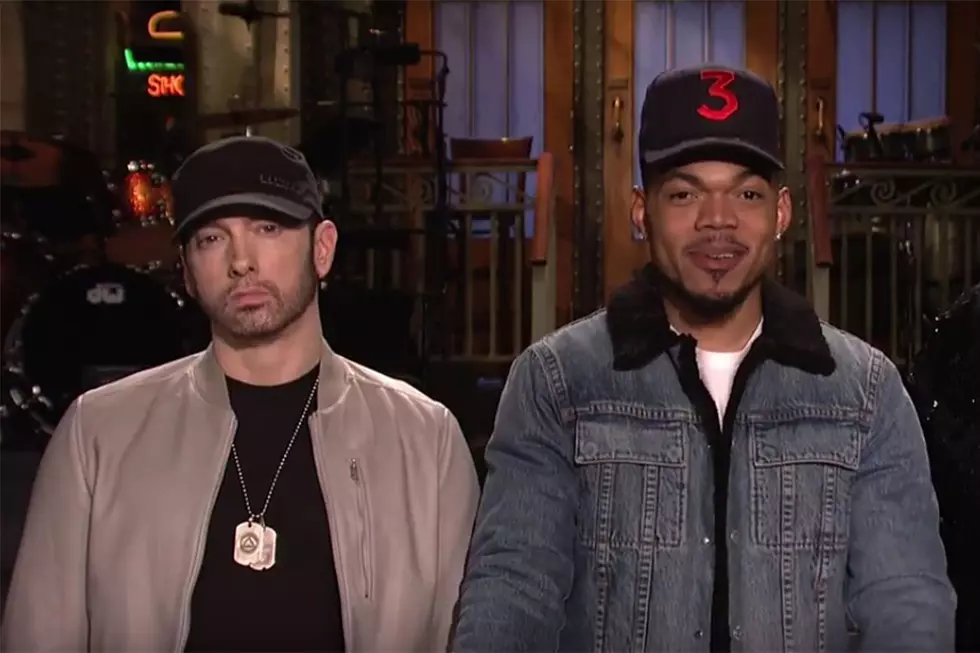 Eminem Helps Chance The Rapper Come Up With a New Name for ‘Saturday Night Live’