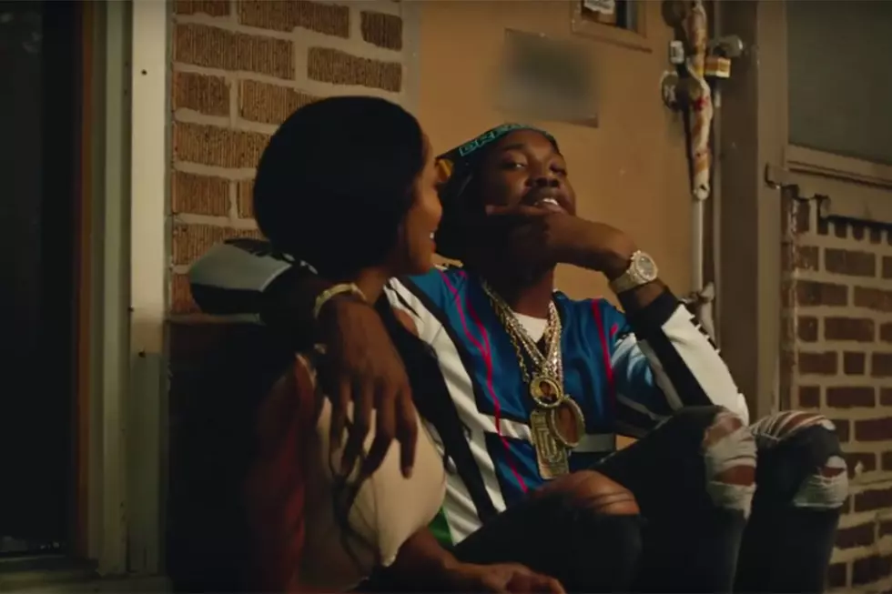 Meek Mill Sticks by His Lady's Side in ''Fall Thru'' Video