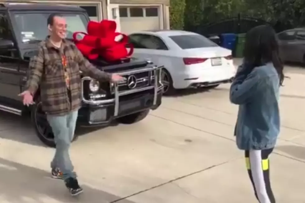 Logic Surprises Wife With New Mercedes-Benz G-Class for Christmas