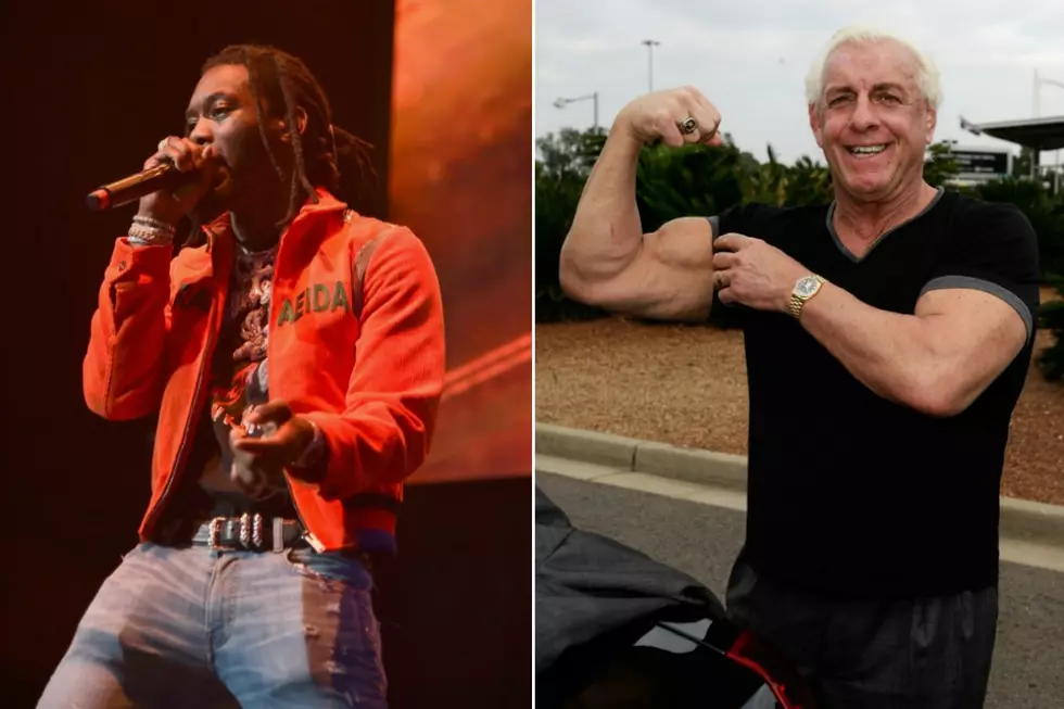 Offset Receives $70,000 Ric Flair Chain for His Birthday