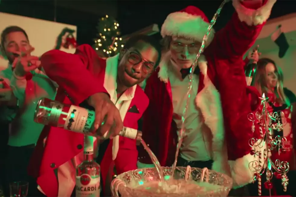 Chingy Spikes the Eggnog at a Holiday Party in This Hilarious Christmas Video