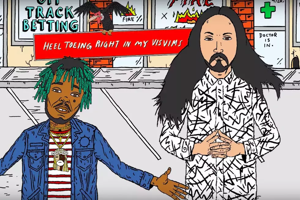 Lil Uzi Vert and Steve Aoki Get Animated for &#8220;Smoke My Dope&#8221; Lyric Video