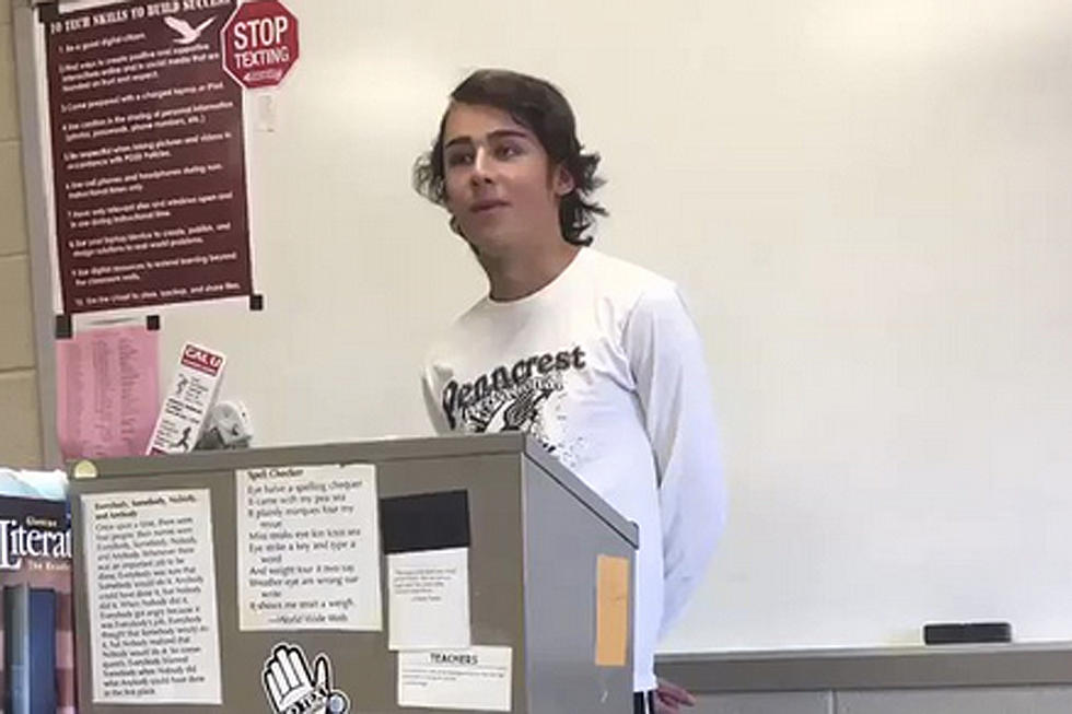 High School Student Gives Speech on How Lil Pump Saved Rap