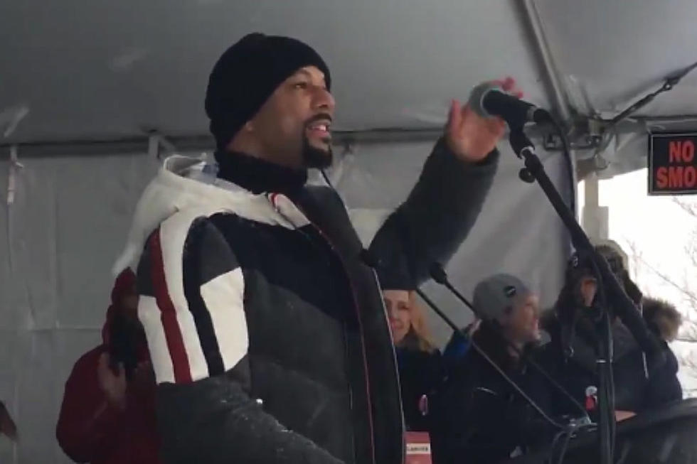 Common Raps About Women’s Equality at 2018 Women’s March