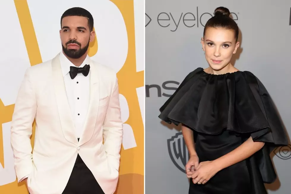 Drake Chills With ‘Stranger Things’ Star Millie Bobby Brown and More at 2018 Golden Globes After Party