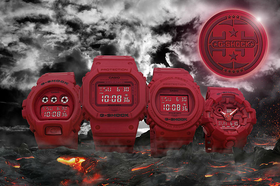 G-Shock Announces 35th Anniversary Limited Edition Red Out Series