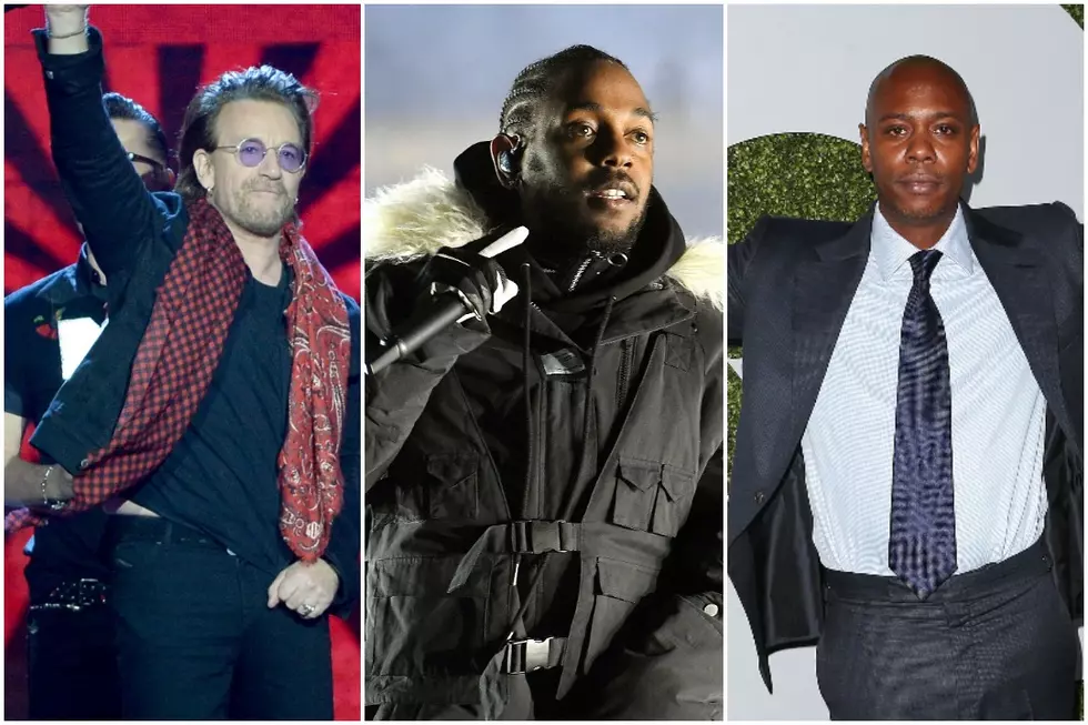 Kendrick Lamar to Open 2018 Grammys With U2 and Dave Chappelle