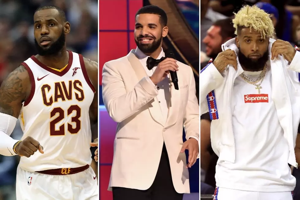 LeBron James and Odell Beckham Jr. Enjoy Drake's ''God's Plan''