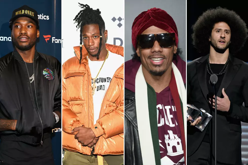 Meek Mill, Joey Badass and Nick Cannon Donate $10,000 to Colin Kaepernick’s Charity Campaign