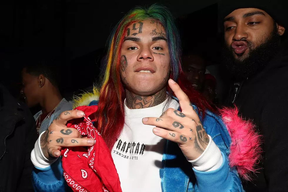 6ix9ine Changes Instagram Profile Photo to Cartoon of Himself on a Rat Trap Eating Cheese