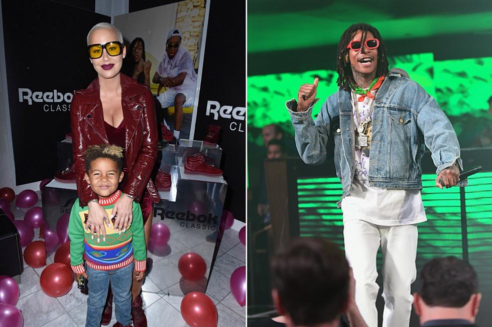 Amber Rose Dyes Her and Wiz Khalifa’s 4-Year-Old Son’s Hair Blond